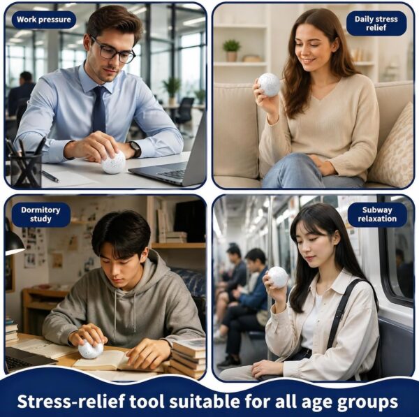 NeeDoh Snowball Crunch - Stress Relief Toy